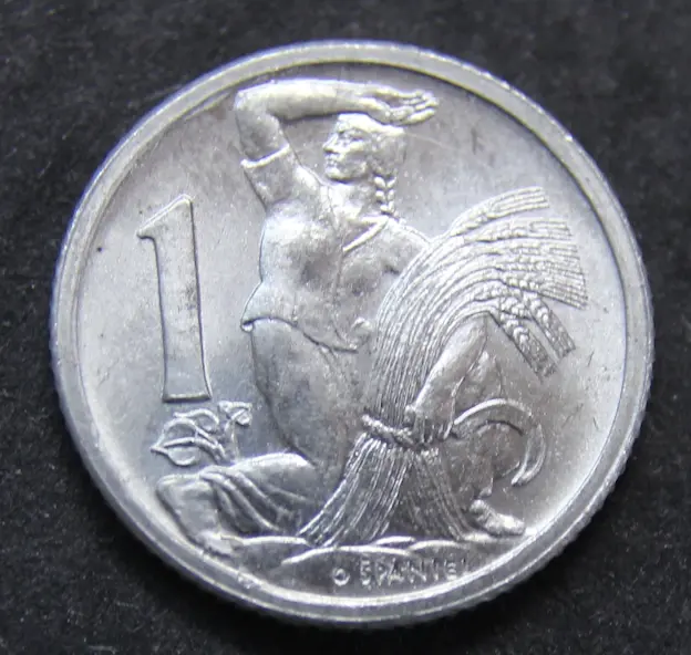A-Blast-White--1-Koruna-From-Choslovakia