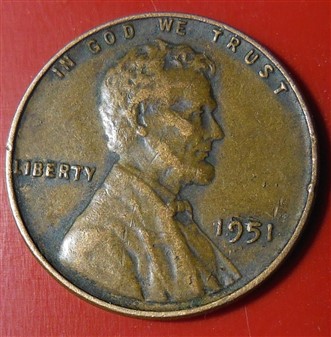 One-Cent-1951-Machine-Defects?