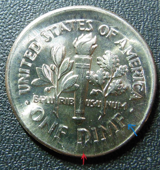 One-Dime-1997-Defective