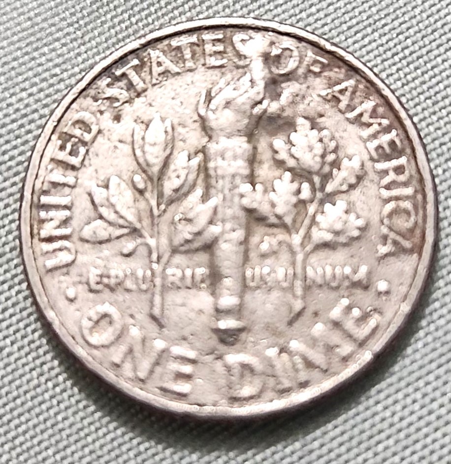 2021-P-Dime-Heat-Damaged-Clad-Coin-Just-Trying-To-Learn-Thanks-In-Advance