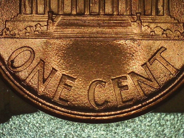 Uncirculated-1995-Lincoln-Penny---Texture-/-Drip?