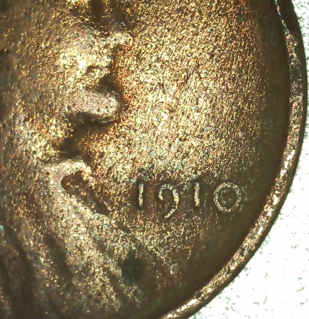 1910-Wheat-Cent---Unusual-Features?