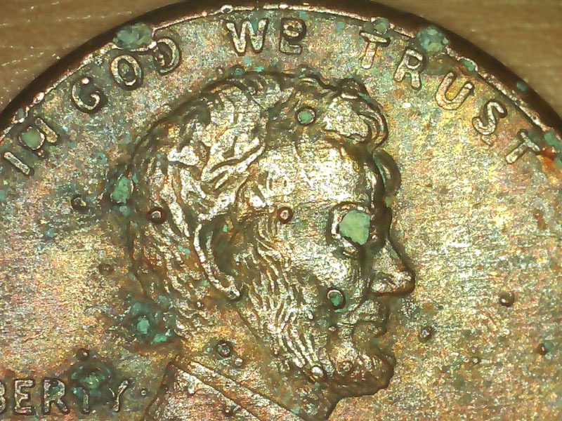 1992-D-Lincoln-Cent---Damage,-ErrorS,-Or-Both?