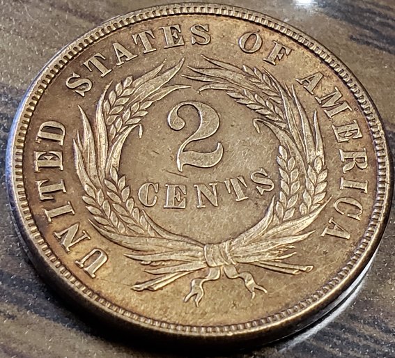 1871-2c-For-Grading,-Latest-Acquisition,-Oldest-Coin-I-Have-Now!