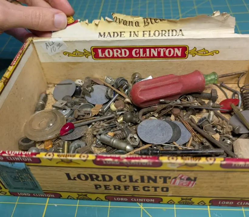 Found-Colonial-Spanish-Silver-In-A-Box-Of-Junk