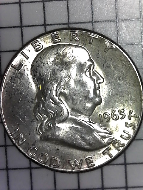 Overweight-1963-Franklin-Half-Dollar.