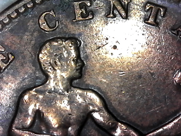 1930-M,-One-Centavo-Philippine-Coin-Under-US-For-Grading