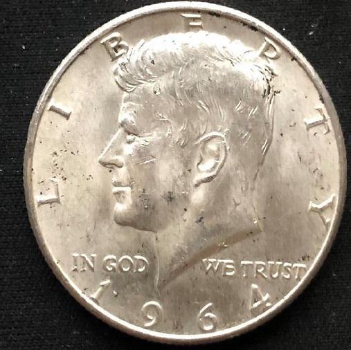 1964-Kennedy-Half-For-Grading.