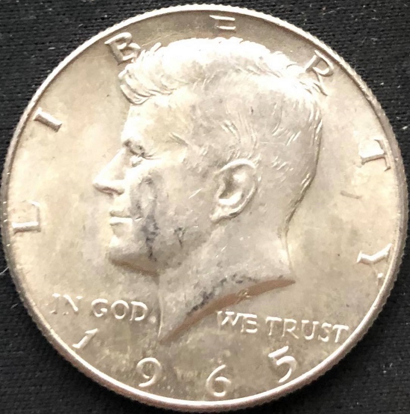 1965-Kennedy-Half-For-Grading
