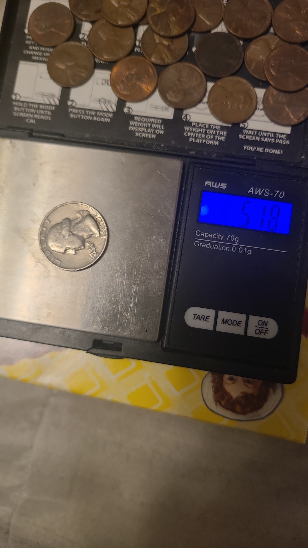 1972-Quarter---Wrong-Weight