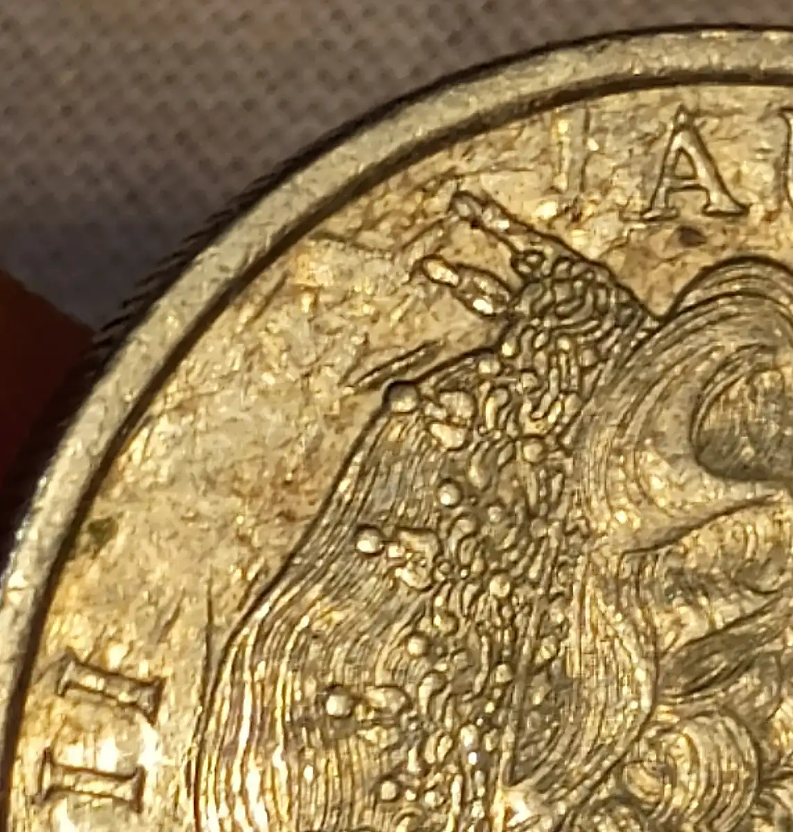 2000-Ten-Cents-With-Weird-Extra-Images-Obverse/Reverse