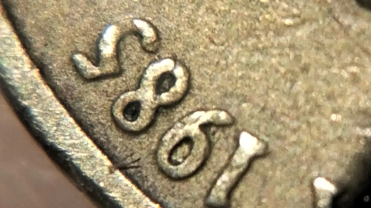 1985-$1-Coin-Die-Fill-Error