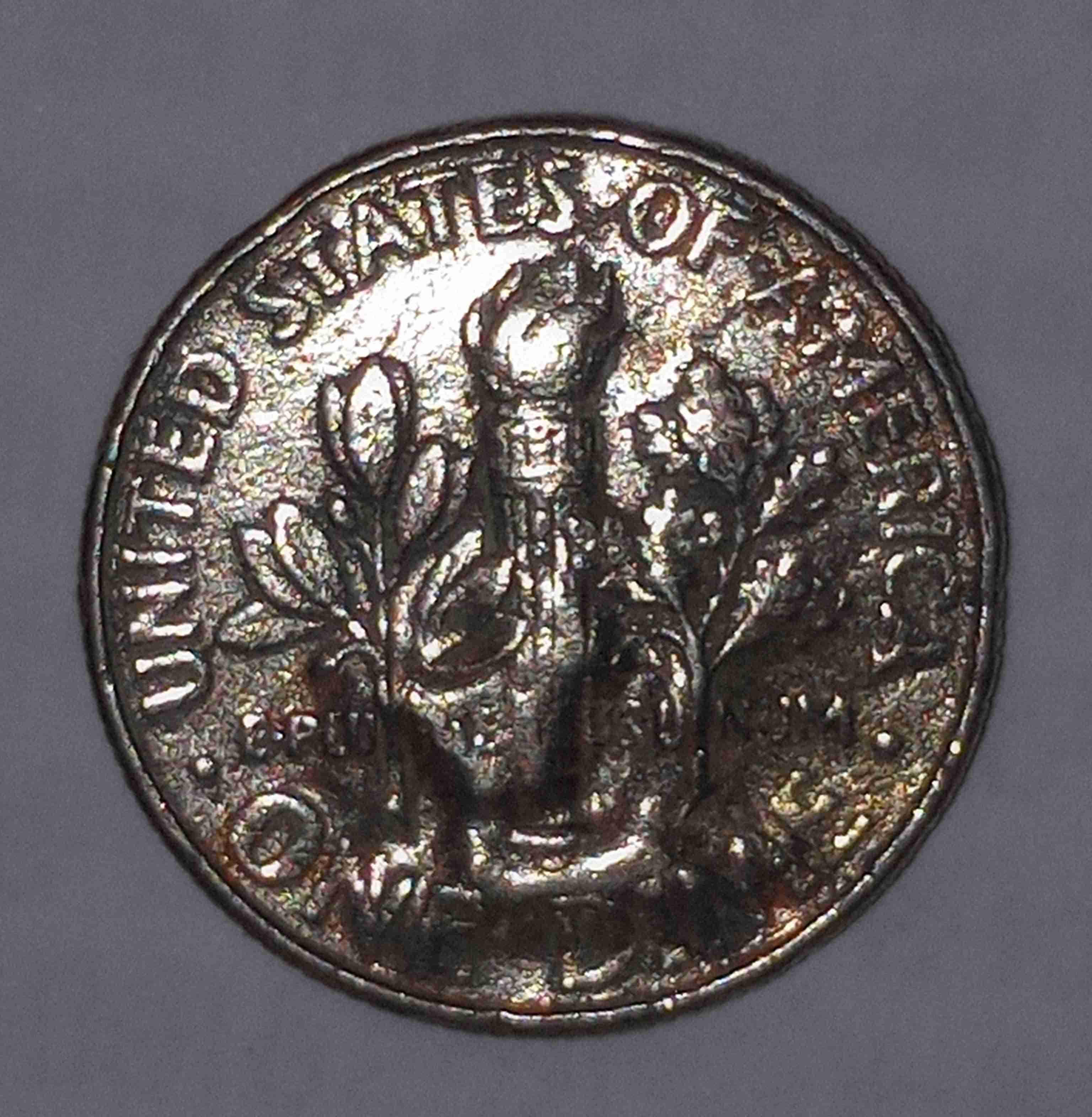 2016-Dime-W/-Multiple-Mint-Errors:-Large-Cuds,-Improperly-Annealed/Annealing-Copper,-Die-Crack