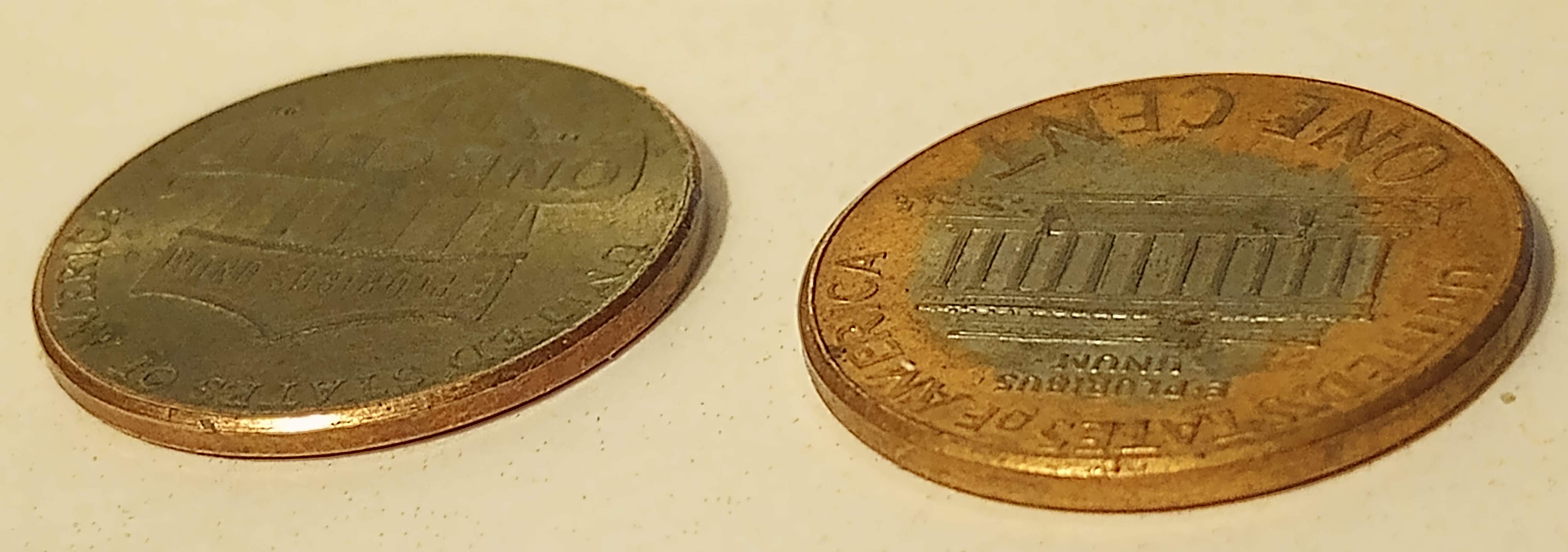 2005-D-And-2016-D-Pennies,-A-Strange-Pair-With-Unplated-Zinc-Mint-Errors?