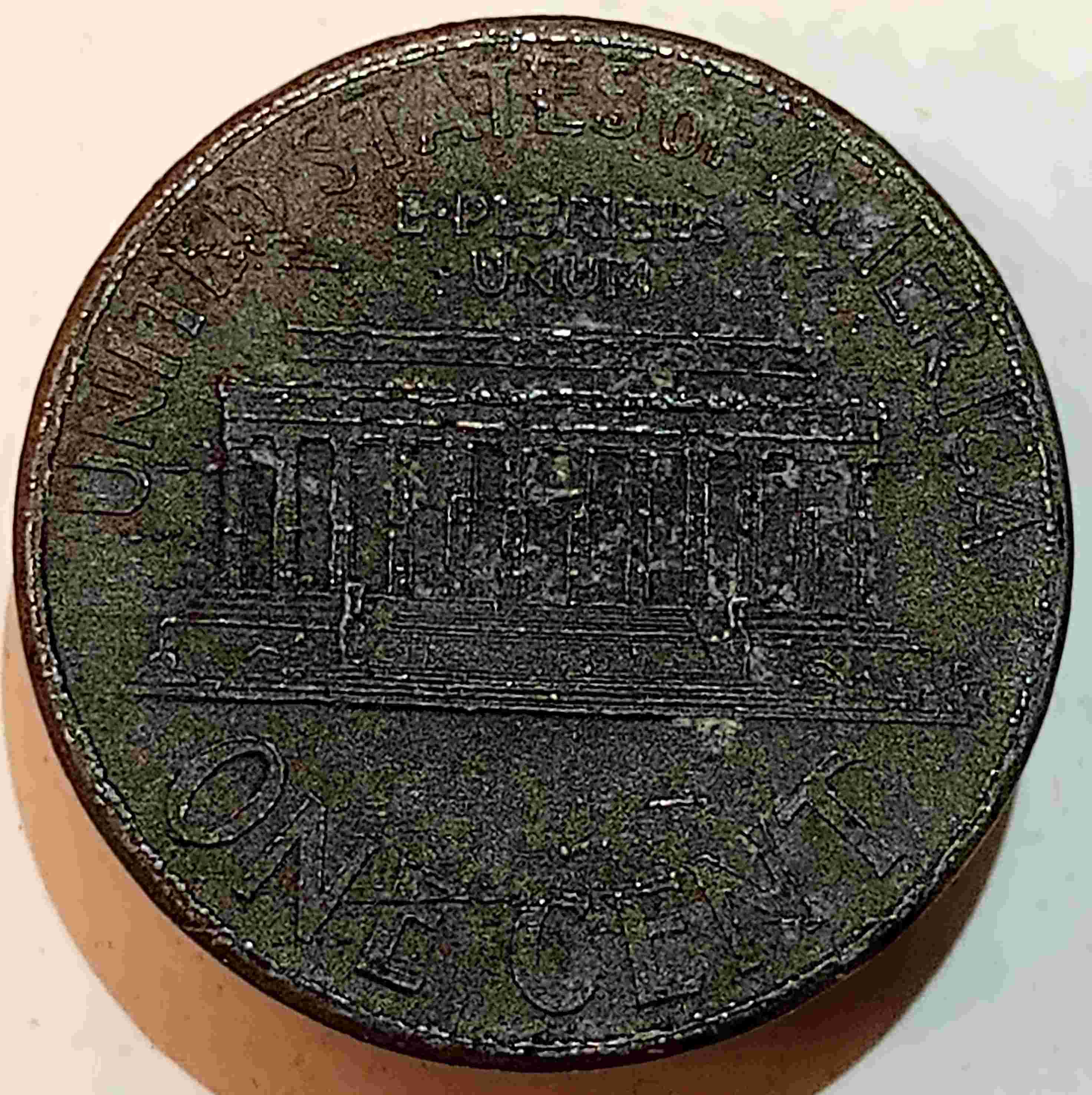 2002-D-Penny-Struck-On-Zinc-Planchet,-Plating-Error?