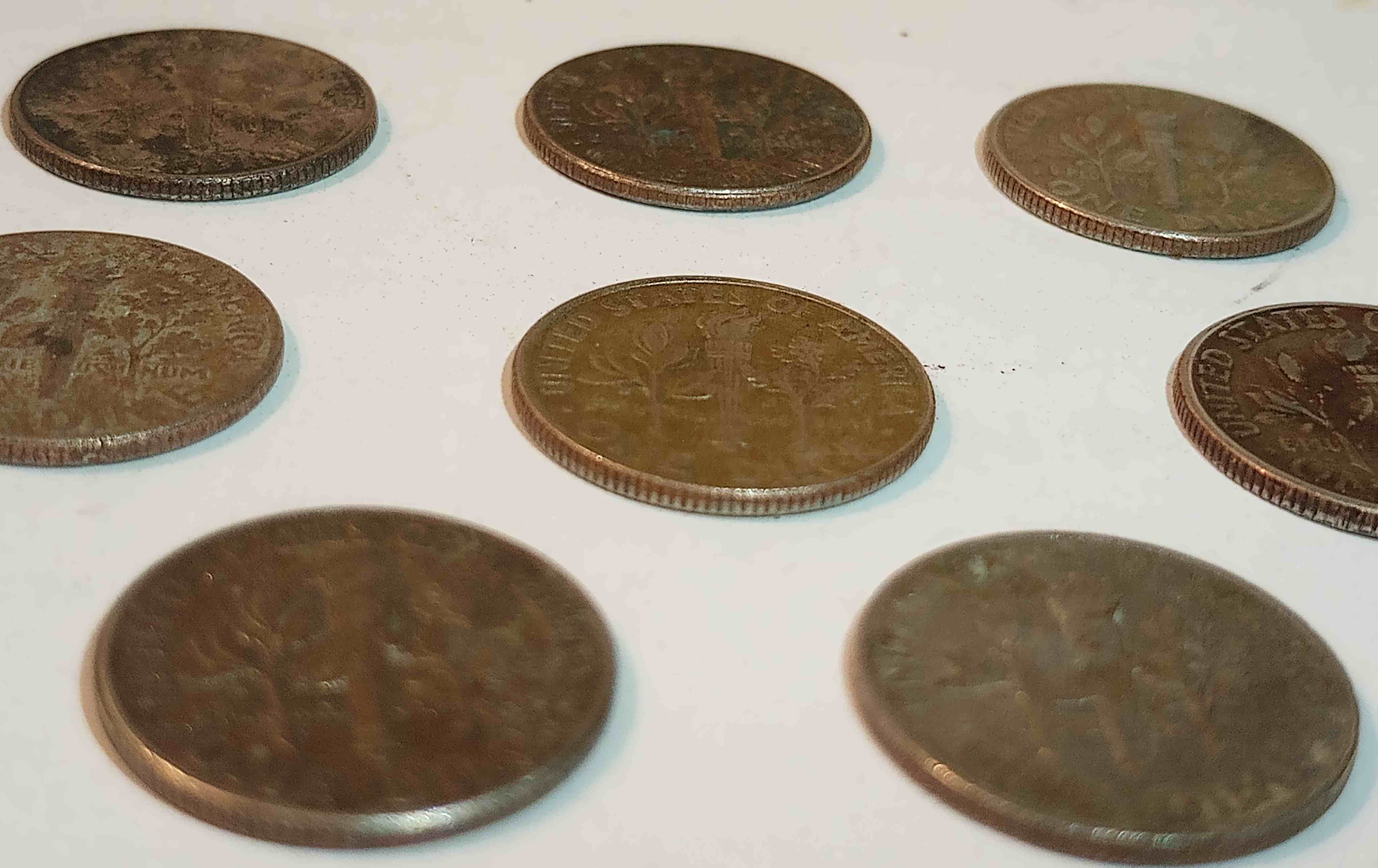 Dime-Collection,-Circulated,-Anything-Here-Special?