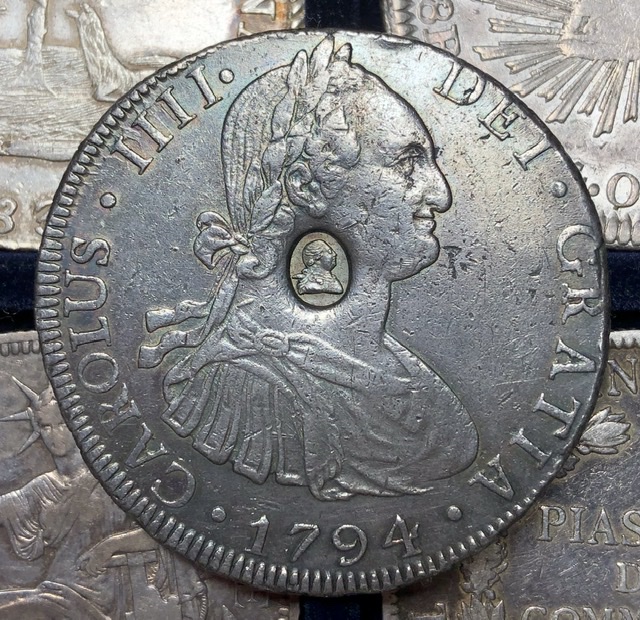 George-III-Oval-Counterstamp-On-Bolivia-8-Reales.-Need-Help-Please!