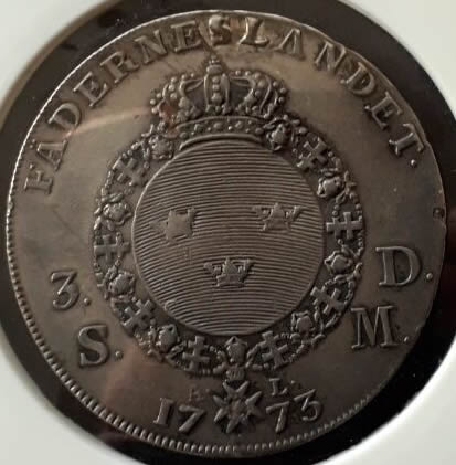 1773-Gustavus-III-D.-G.-Rex-Sveciae.--Information-Needed