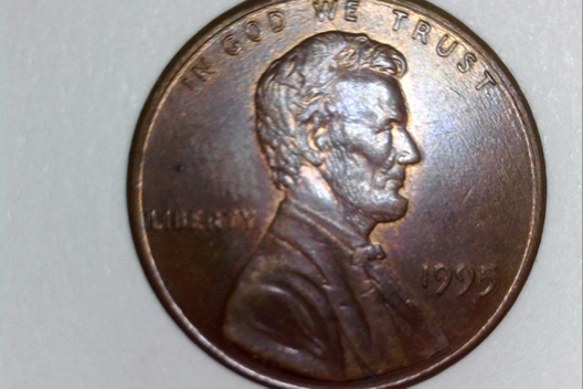1995-Spike-/-Lightning-Strike-Through-Head-Penny