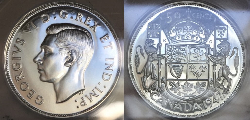 1947-Maple-Leaf-50c-Curved-Right-Specimen---A-Long-Story