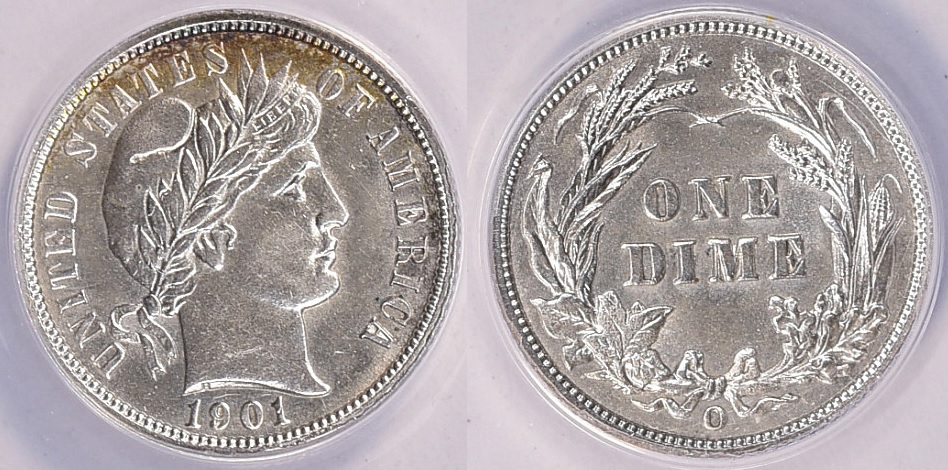 1901-O-Dime,-Why-MS-60?
