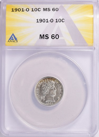 1901-O-Dime,-Why-MS-60?