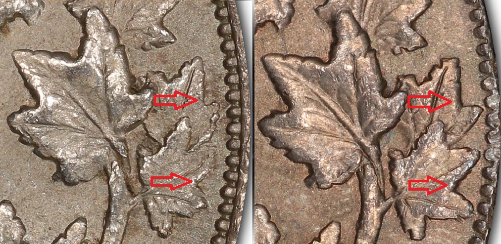 Anyway-To-Tell-Which-Leaves-These-2-Ag-1910-50-Cent-Pieces-Are?