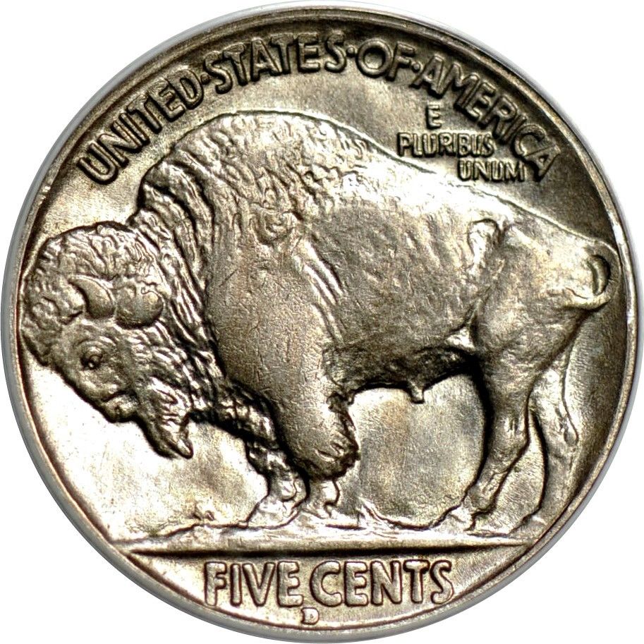 2-Buffalo-Nickels,-1929-D-And-1935,-One-Slabbed
