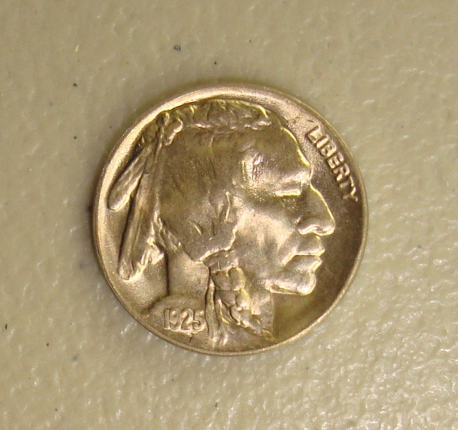 1925-Buffalo-Nickel,-Unslabbed