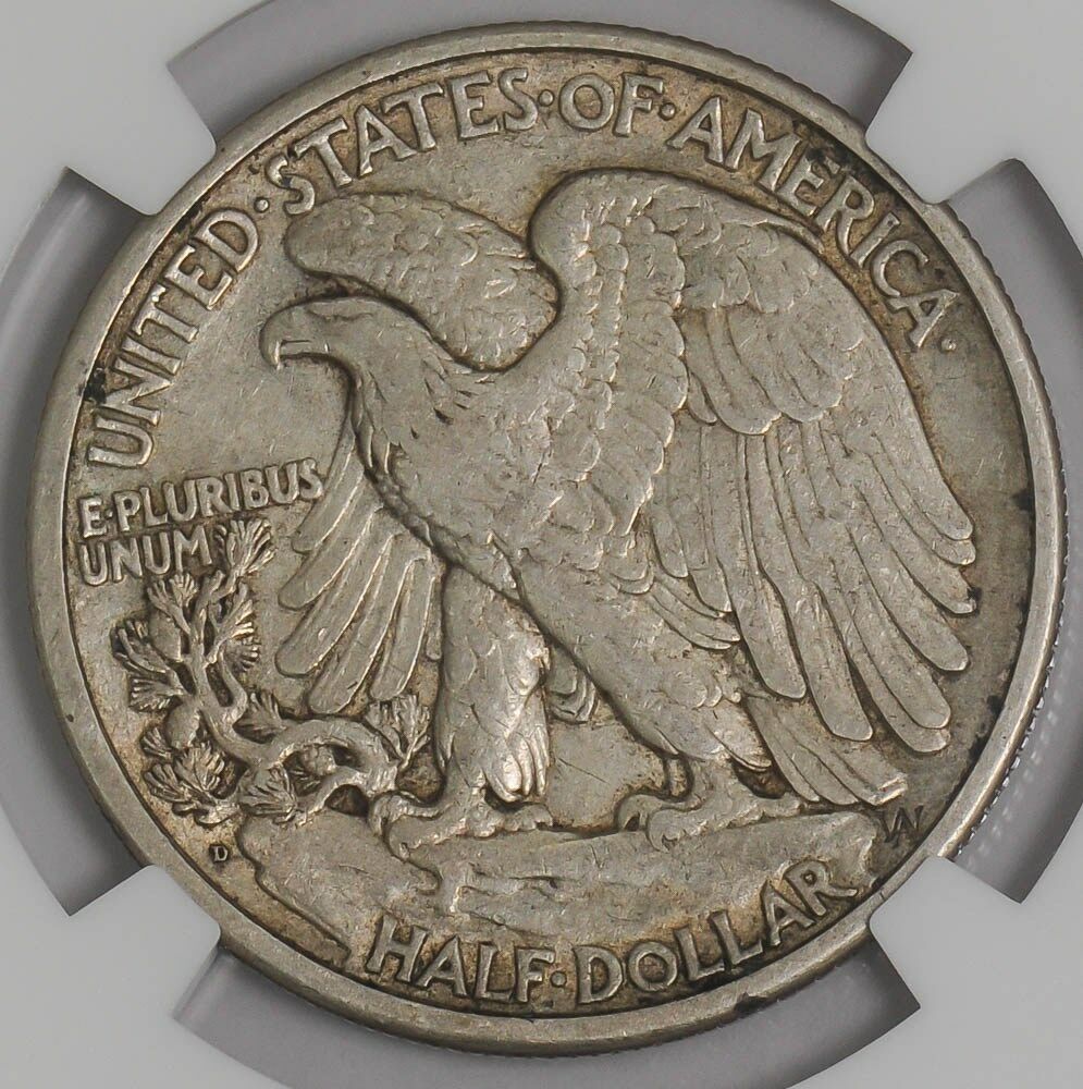 2-Walking-Liberty-Halves.--1929-S-And-1929-D-Slabbed