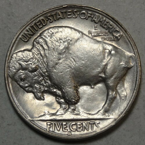 1916-S-Buffalo-Nickel,-Unslabbed,