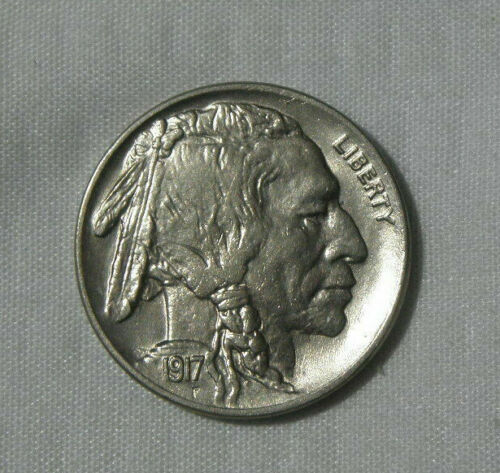 1917-Buffalo-Nickel,-Unslabbed