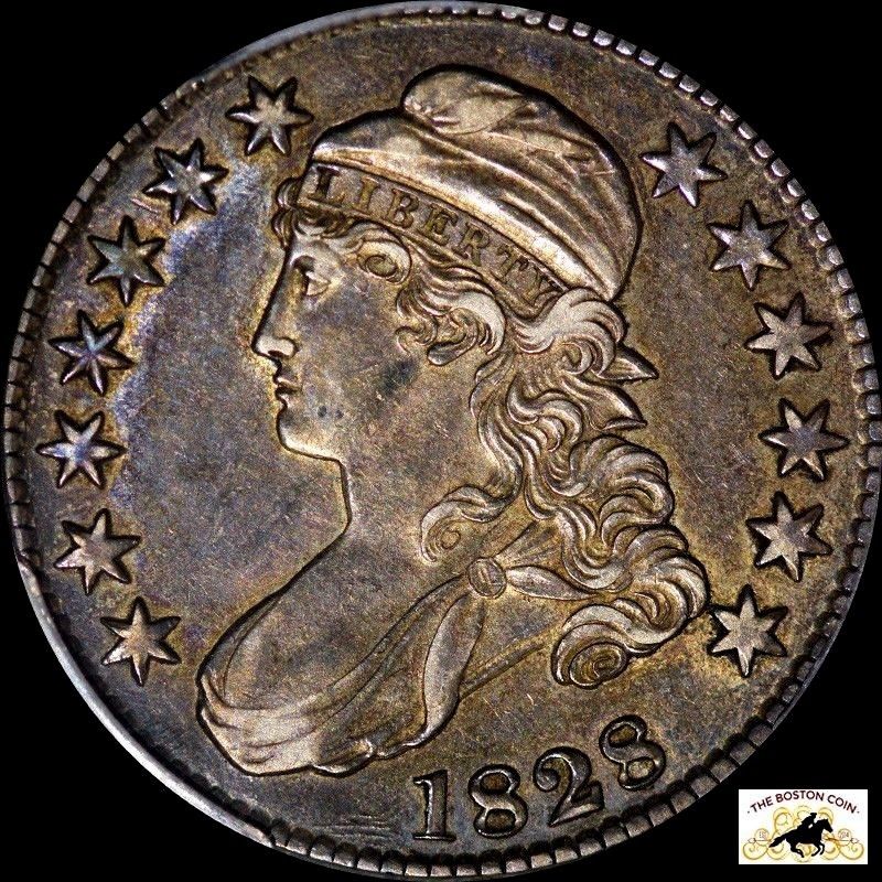 1828-Capped-Liberty-Half,-Weird-Rim