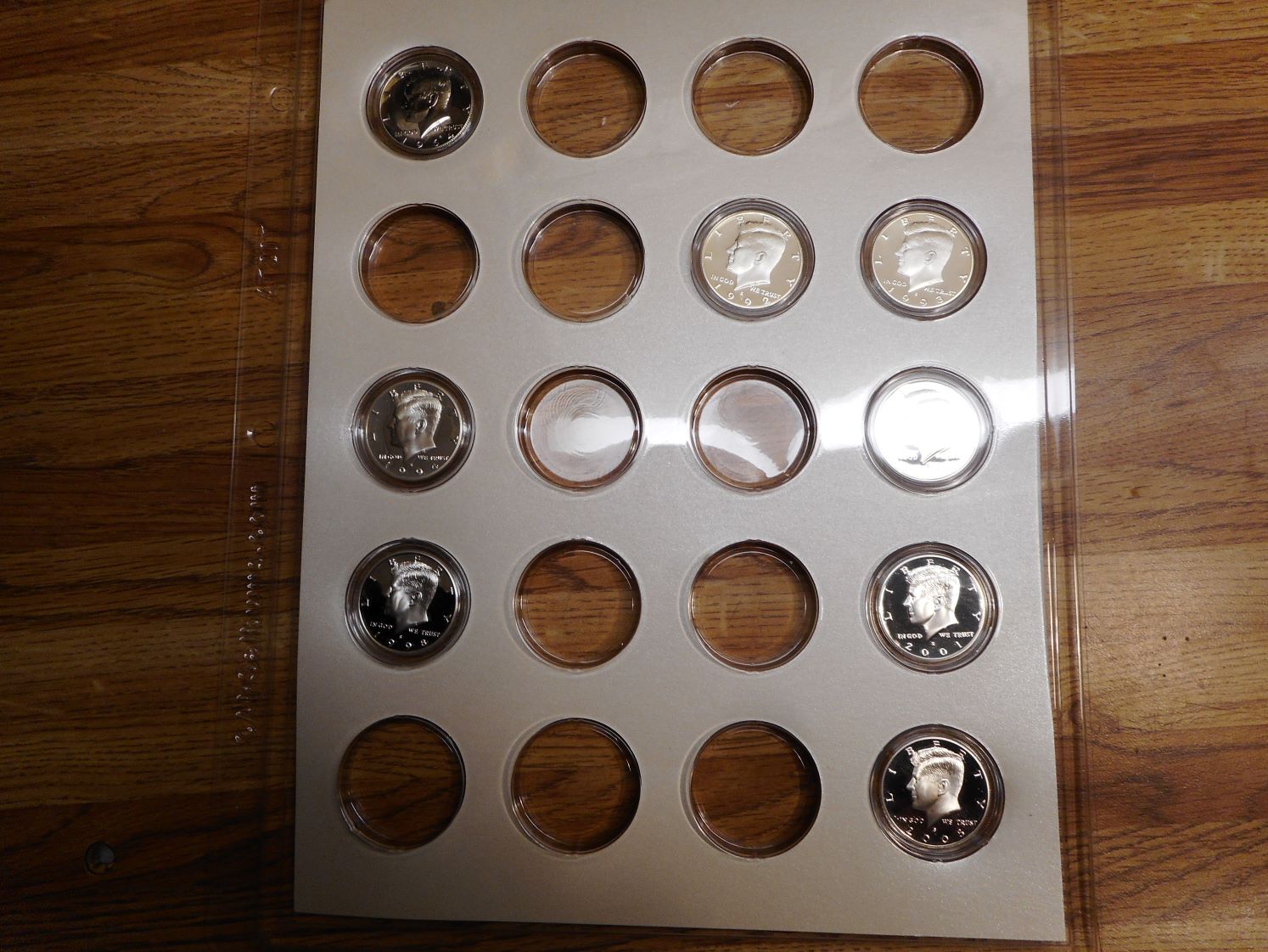 New-Cap-Album-Started-Silver-Half-Dollar-Proofs