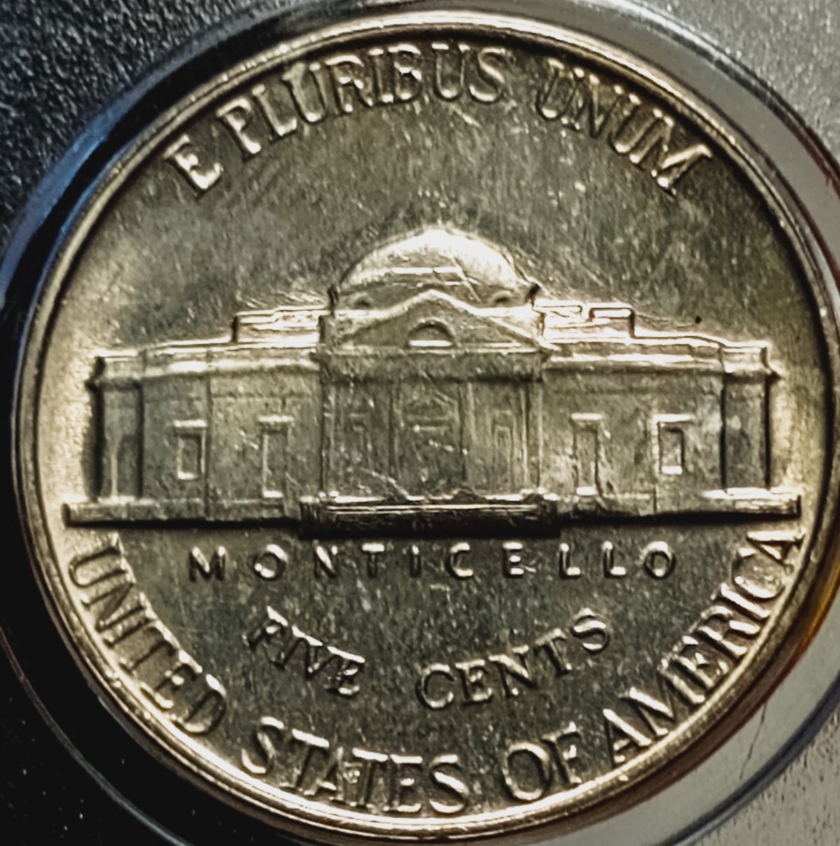 Nice-1960-Jefferson-Nickel.-Just-MD-On-Reverse?