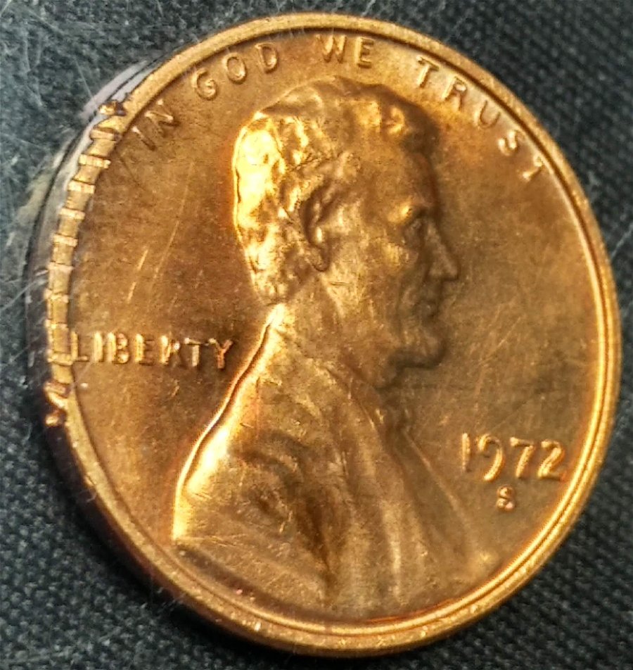 1972-S-Lincoln-Cent---Partially-Reeded-Rim---Mint-Error?
