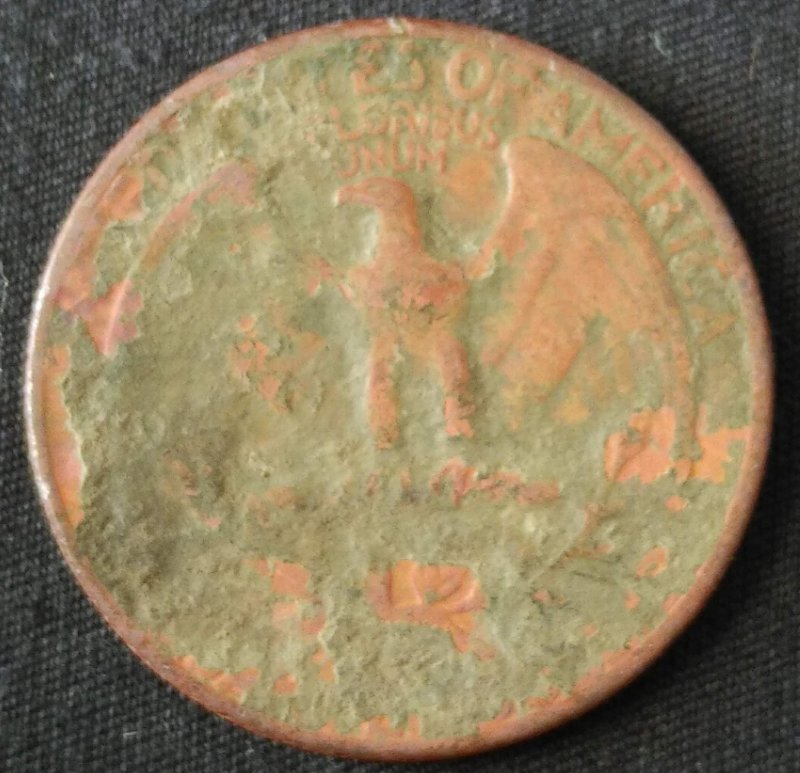 1965-Washington-Quarter---Missing-Clad-Layer?