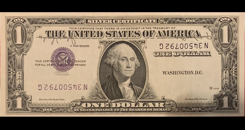 Series-1935-D-One-Dollar-Bill-With-Inverted-Overprint-Error