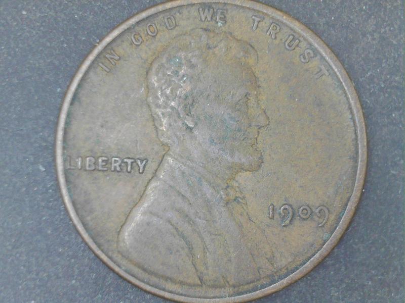 1909-Pennies-I-Found:-VDB-And-No-VDB.