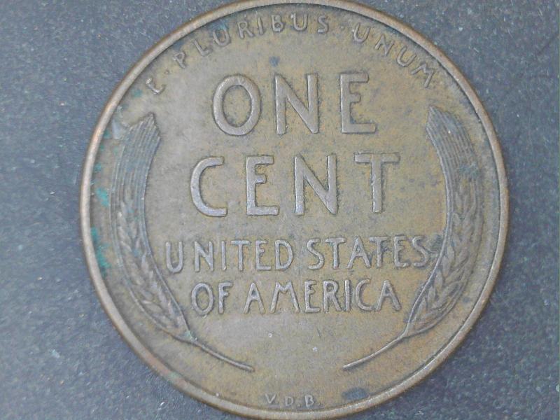 1909-Pennies-I-Found:-VDB-And-No-VDB.