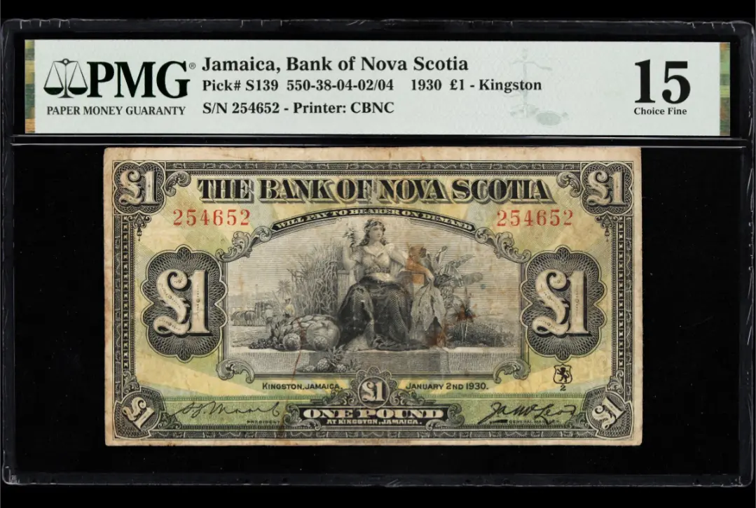 Recent-Purchase---Bank-Of-Nova-Scotia-Jamaica-Issue