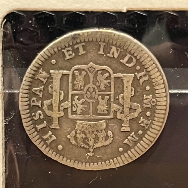 1785-Mexico-Spanish-Colony-1/2-Real