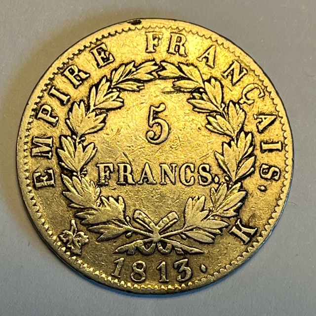 France-5-Francs---1813-And-1834