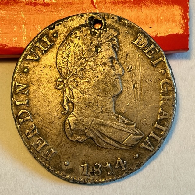 1814-Spanish-8-Reales-Edit:-Peru?