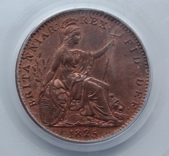 A-Full-Red-1825-George-IV-Farthing