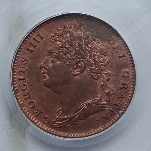 A-Full-Red-1825-George-IV-Farthing