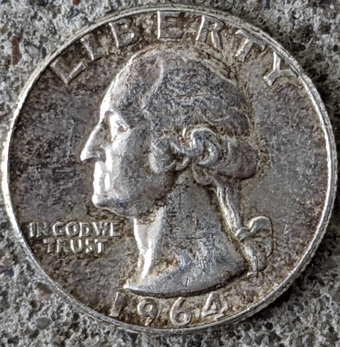 1964--Silver-Washington-Quarter
