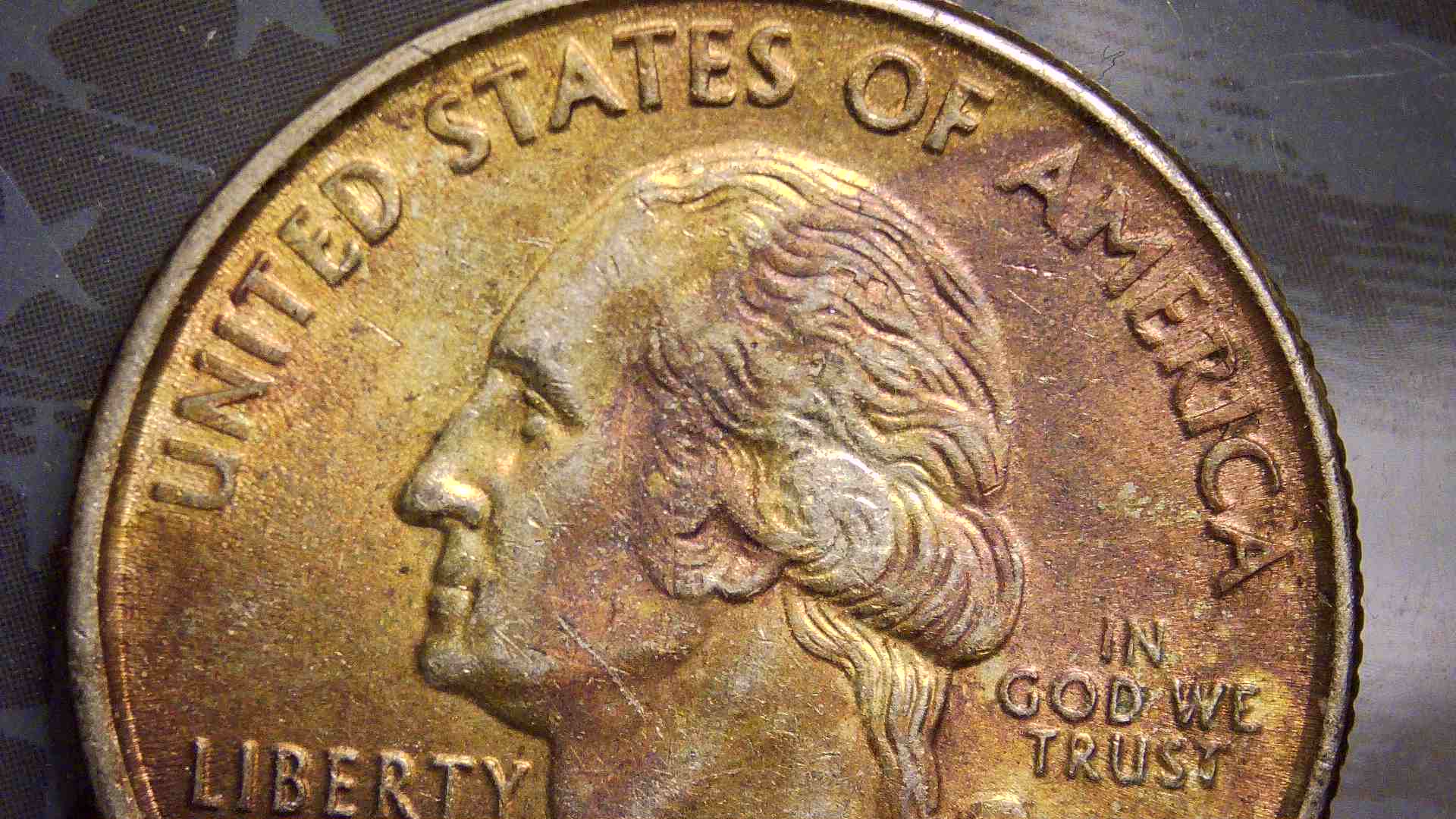 1999-P-Connecticut-State-Quarter,-Improperly-Annealed