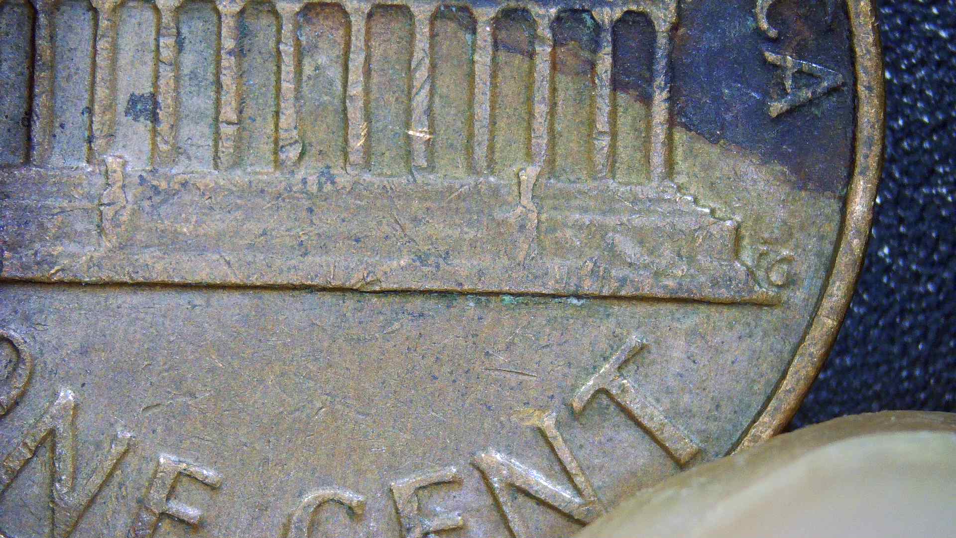 198?-Lincoln-Penny/Missing-Letters-&-Numbers