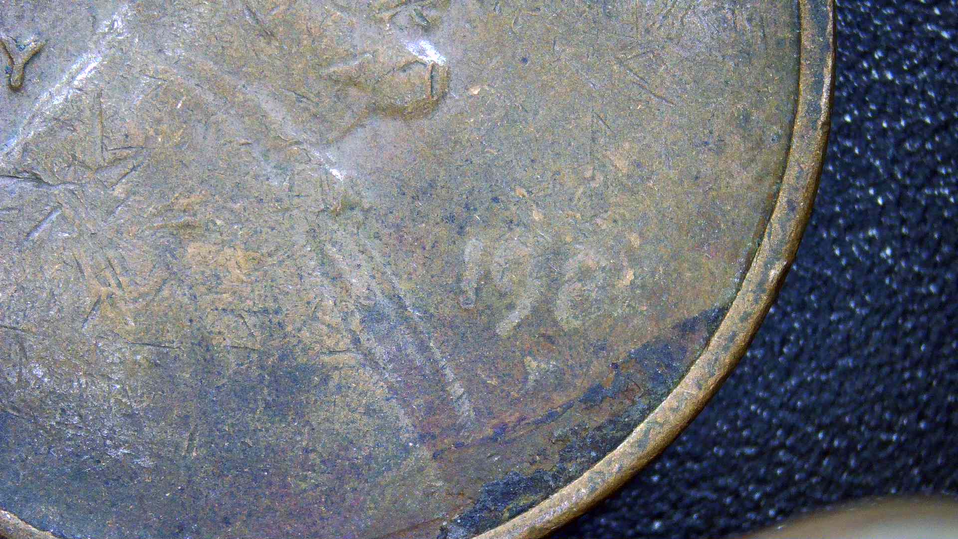 198?-Lincoln-Penny/Missing-Letters-&-Numbers